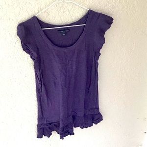 Banana Republic Ladies Medium, light, airy, flowy sleeveless top, purple